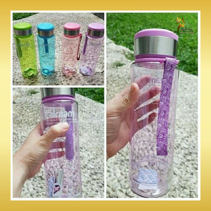 ✨VWKOSME✨MY Bottle Dream 1 liter / Tempat Air 1 Liter Sport Infused Water