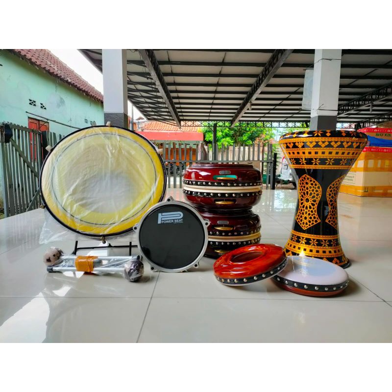 Jual REBANA HADROH SET KOMPLIT DARBUKA | Shopee Indonesia