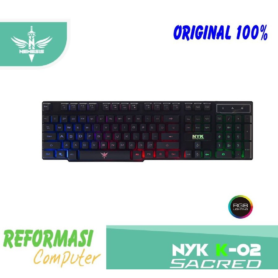 Keyboard Gaming NYK K02 / K-02 Full Size