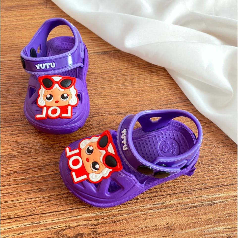 Sandal Jelly Anak LOL YUTTU Import 713