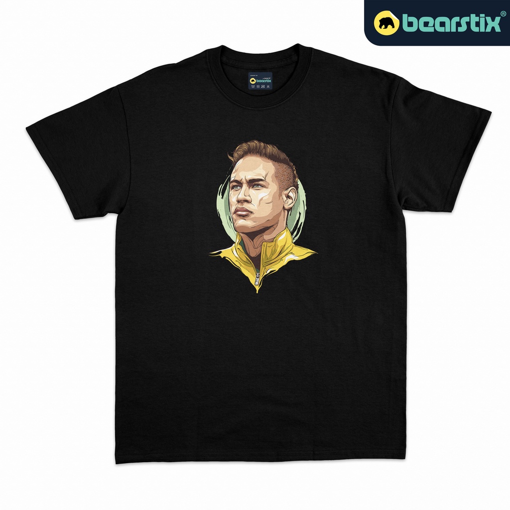 BEARSTIX - Tshirt Neymar Jr - Baju Brazil - Tshirt PSG - Kaos Qatar 2022