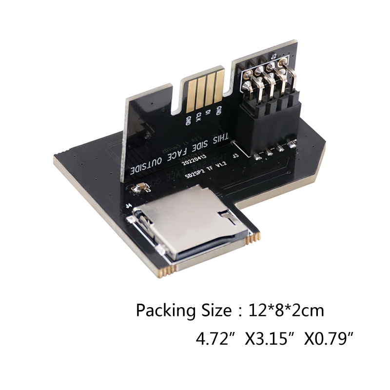 Btsg Untuk NGC Sd2sp2 PRO Adapter Sd2sp2 PRO Mendukung Adapter TFCard 512GB Sd2sp2