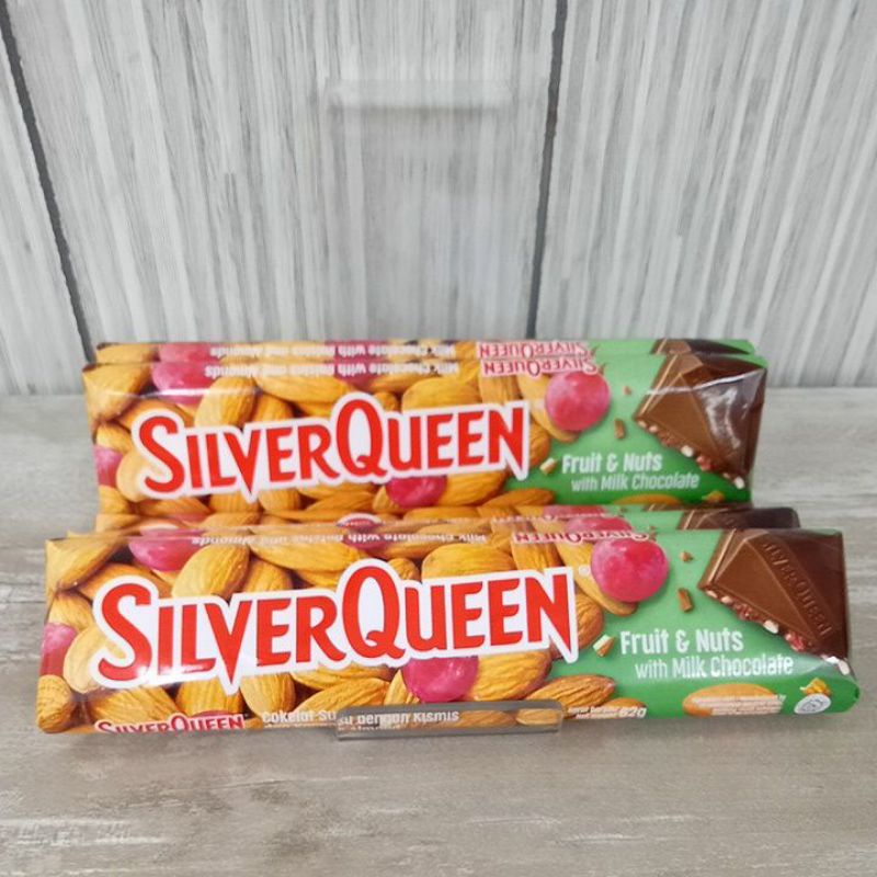 

Silver Queen Coklat fruit and nut 65 gr