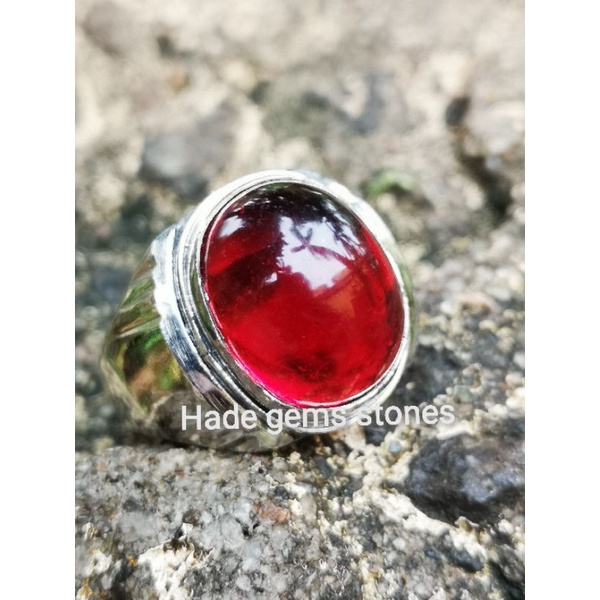 BATU AKIK MERAH SIAM DELIMA TERMURAH