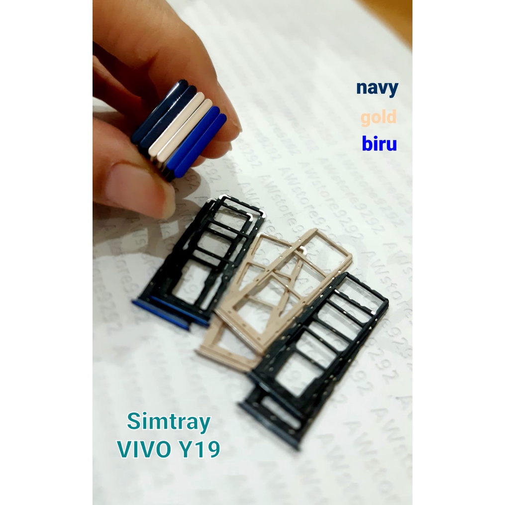 Slot Tempat Dudukan Kartu Simcard VIVO Y19 Sim Card Lock Simtray VIVO Y19 Sim Tray VIVO Y19