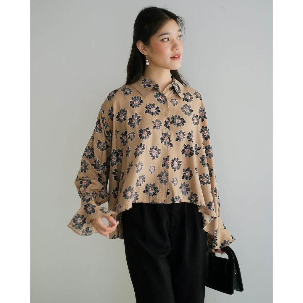 Myrubylicious RAELE SHIRT KODE NN2723 | KEMEJA | KEMEJA WANITA | KEMEJA LENGAN PANJANG