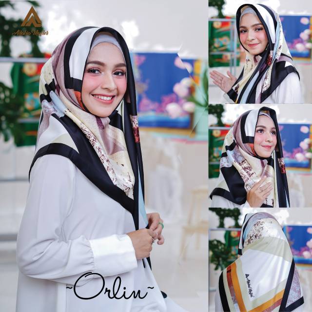 Hijab segi empat orlin 2 by adabia mufler
