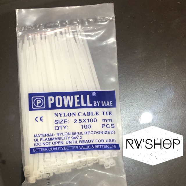 Nylon Cable Tie/Kabel Ties kecil 2.5x100mm/KABEL TIES 10CM
