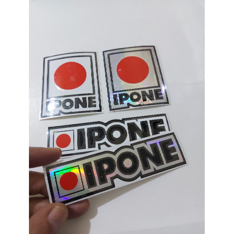 STICKER IPONE CUTTING