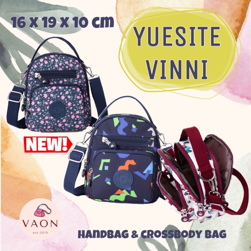 YUESITE VINNI TAS SELEMPANG HANDBAG CROSSBODY SLING BAG