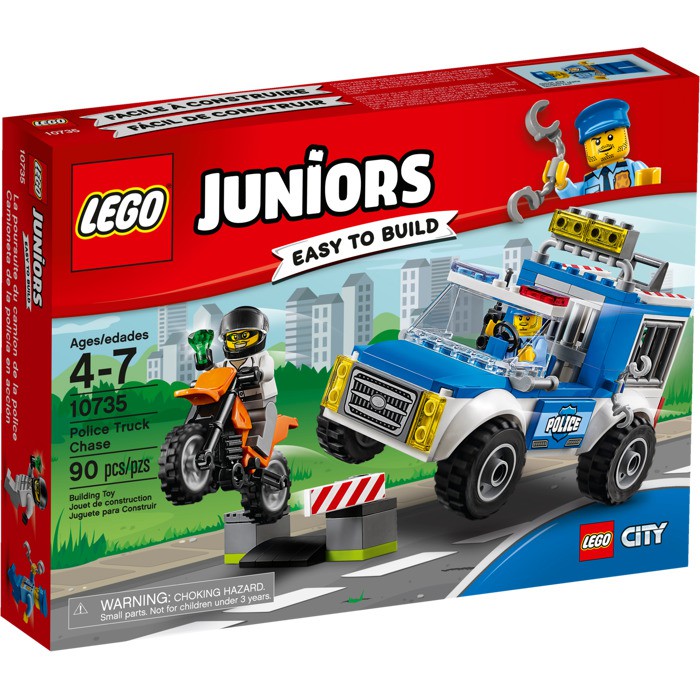 Lego 10735 Juniors Police Truck Case