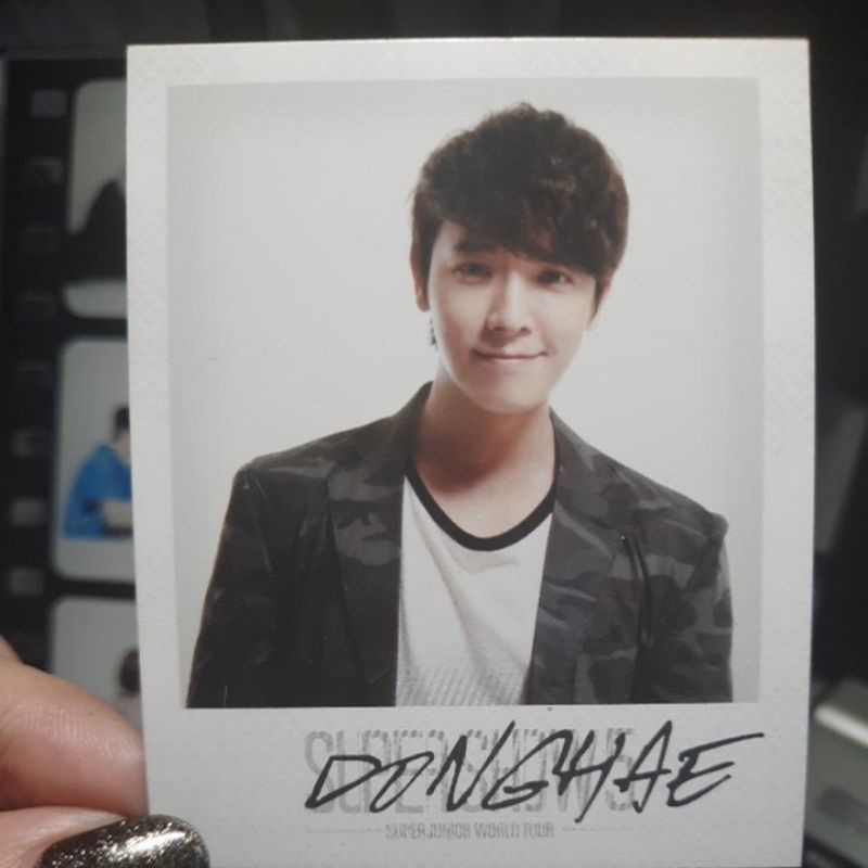 Polaroid Super Junior Donghae super show 5 (ss5)