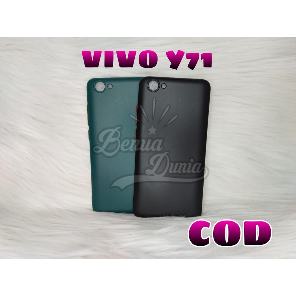 CASE MACARON PROTECTION KAMERA VIVO Y51 2020 -VIVO Y53 2017 -VIVO Y71 // SOFTCASE MACARON - BD