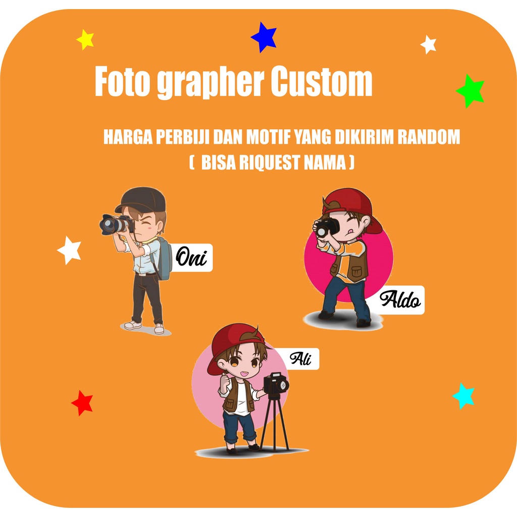 

STICKER FOTO GRAPHER