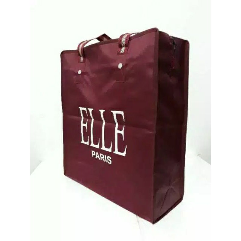 Tas Belanja Tanggung RING 44x48 cm Shopping Travel Laundry Bag Tas Serbaguna