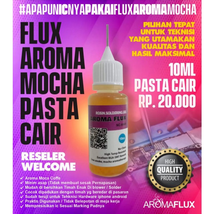 Jual Flux Fluk Fluks Pasta Aroma Moca Solder Soldering Rosin Flux