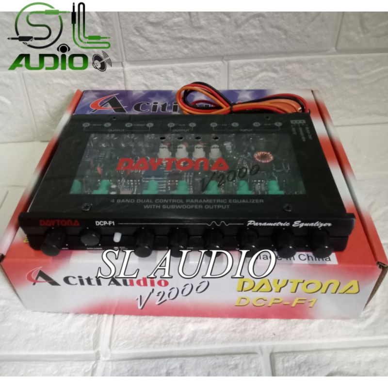 PARAMETRIK EQUALIZER DAYTONA DCF-F1 V2000 TERMURAH CAR AUDIO MOBIL