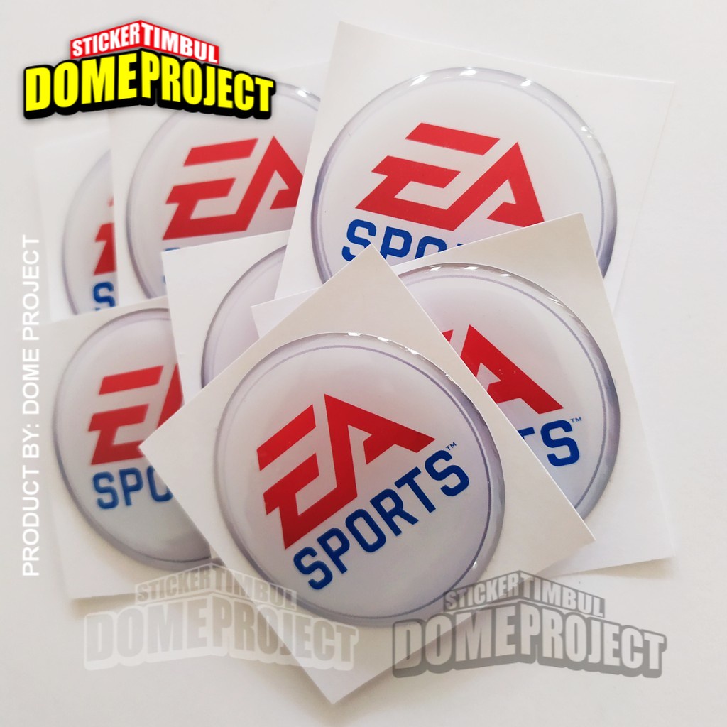 Stiker Motor/ Mobil Stiker Helm Timbul Aksesoris handphone EA Sports