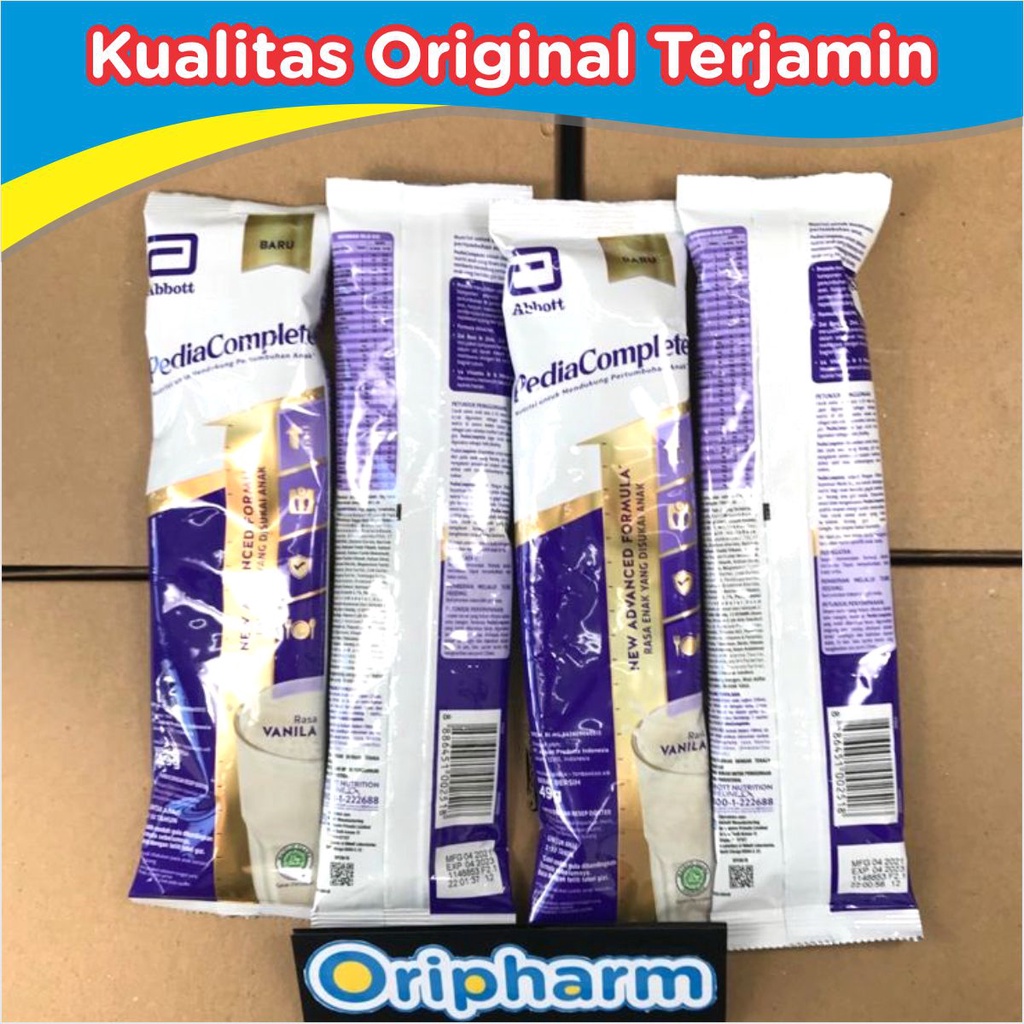 Pediacomplete vanilla Sachet 49 g Pediasure Complete Susu anak