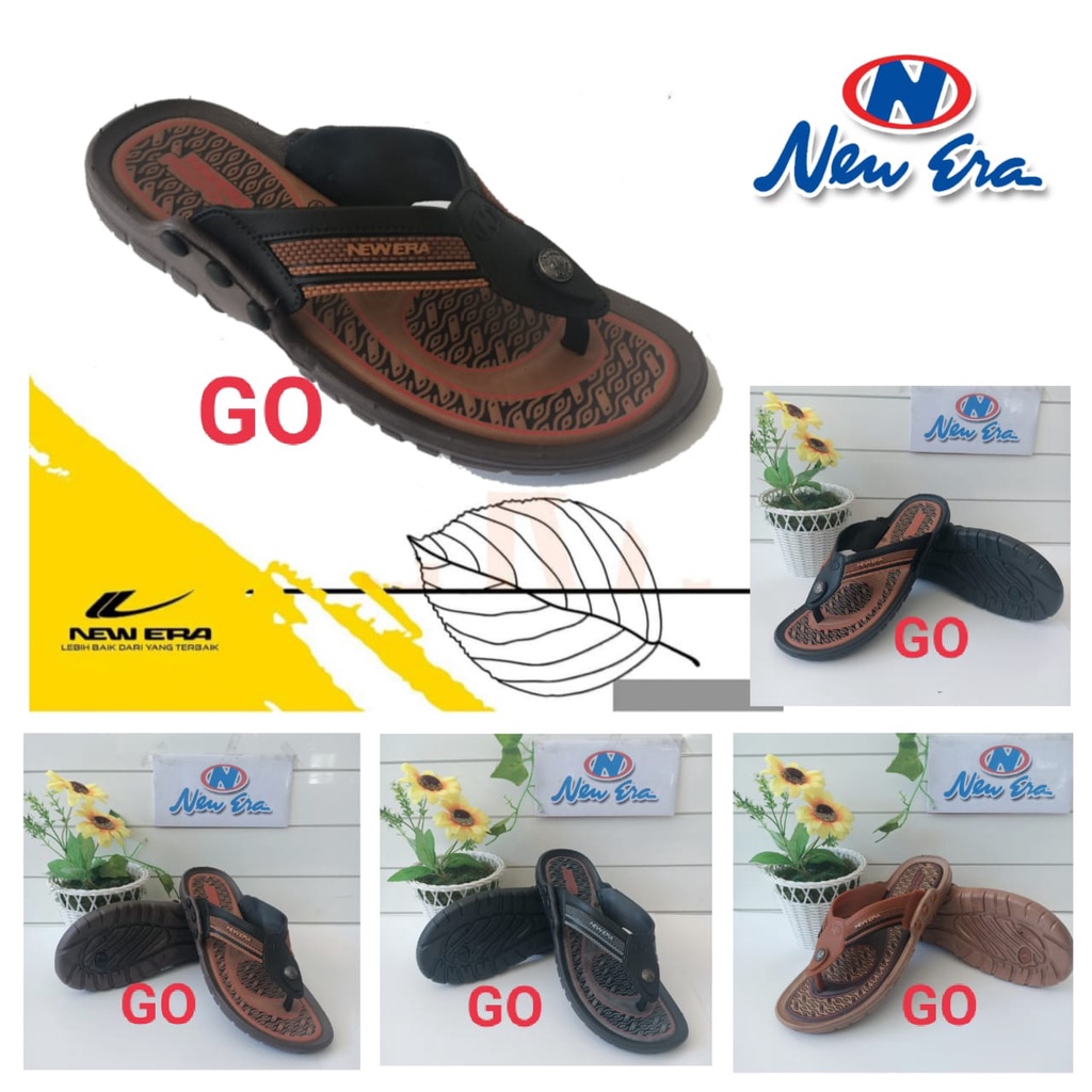 gos NEW ERA MB 8015 PROFOUND Sandal Jepit Karet Batik Laki Laki 39-43