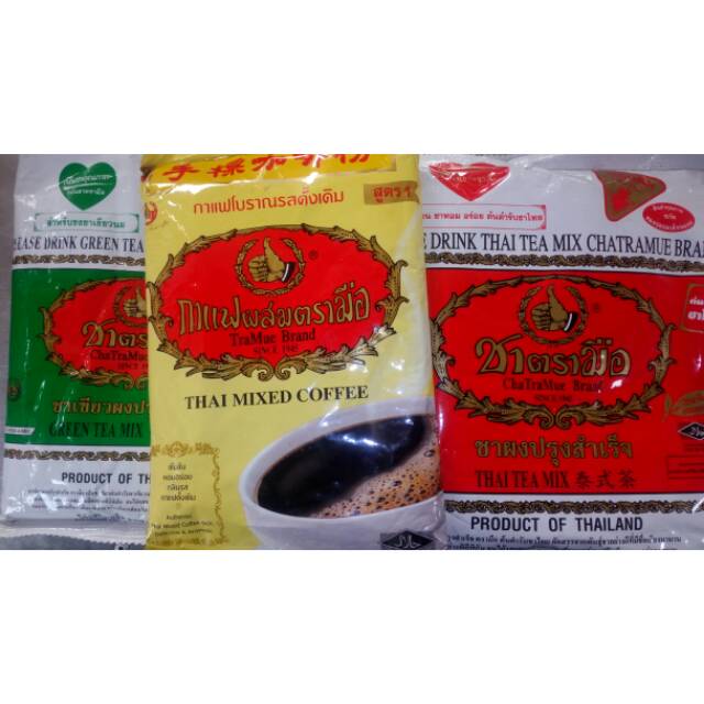 

SUPER COMBO Thai Tea Green Tea Thai Mixed Coffee