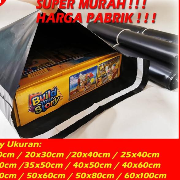 

☏ Polymailer 35×50cm Amplop bag Plastik Packing Grosir tebal isi 100lbr ❇