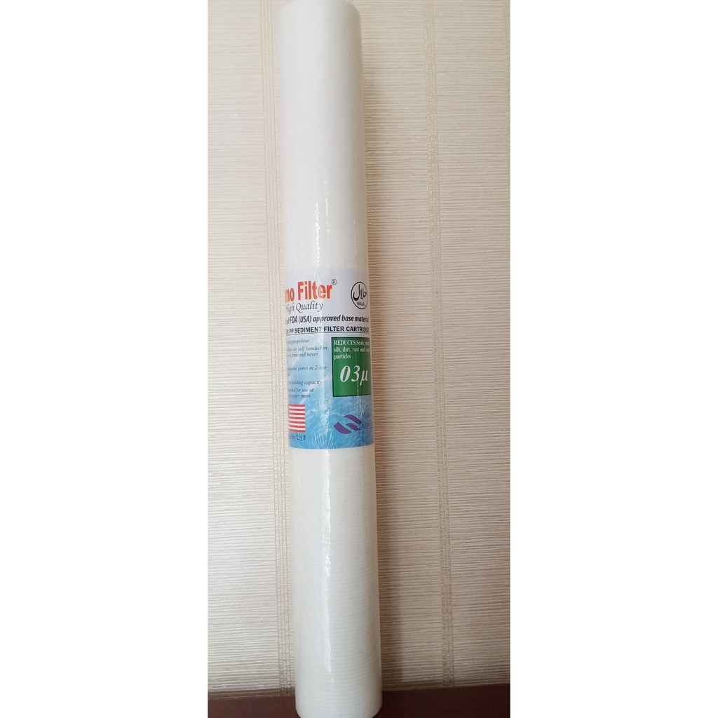 CATRIDGE 20 INCHI  NANO FILTER 03 MIKRON