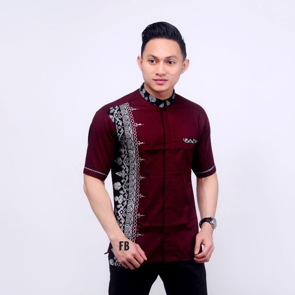 Kemeja Batik Pekalongan Lengan Panjang Size M L XL XXL