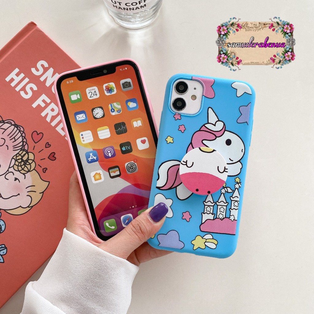 SS273 Softcase Popsocket UNICORN Samsung A02S A20 A30 M10s A20s A50 A50s A30s A31 A21s A51 SB1598