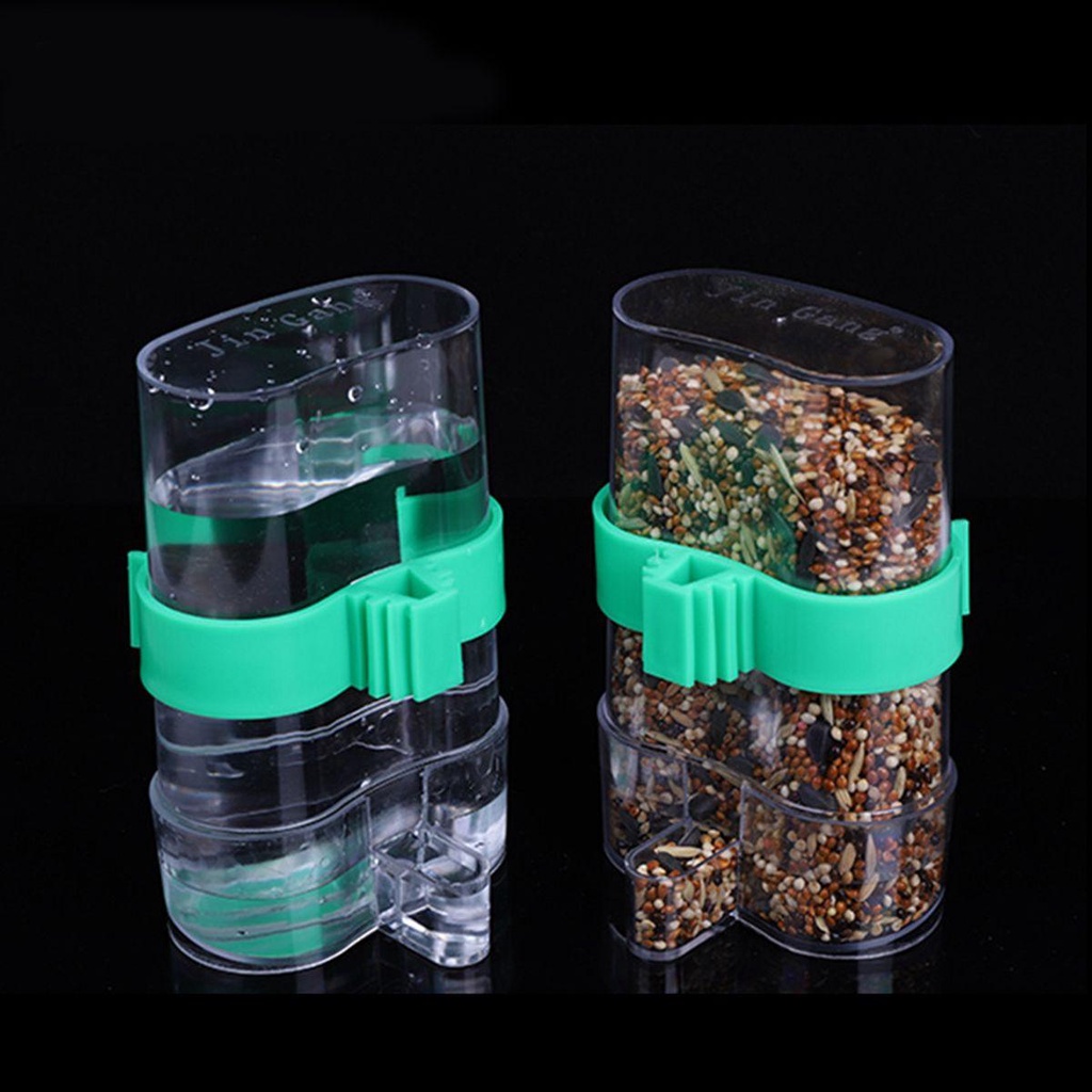 Rebuy Bird Feeder Lovebirds Finch Parkit Nuri Dispenser Air Otomatis Plastik