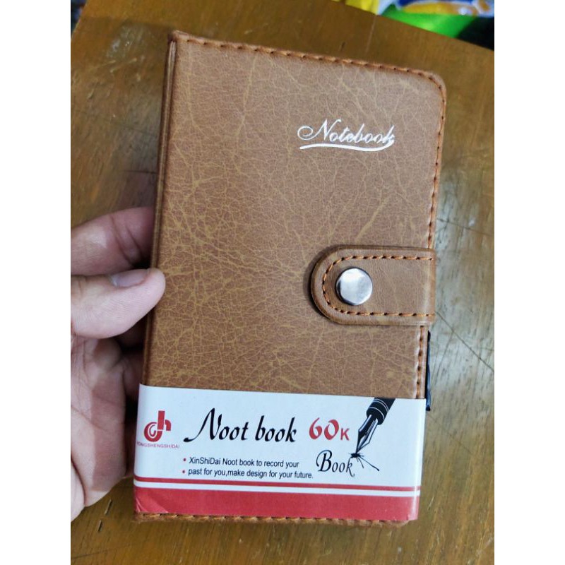 

Buku Notes / Agenda / notebook Sampul Coklat kulit (tanggung) 60k