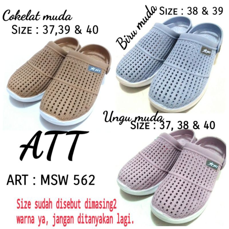 SANDAL CEWEK KARET ATT MSW 562 SIZE 37-40