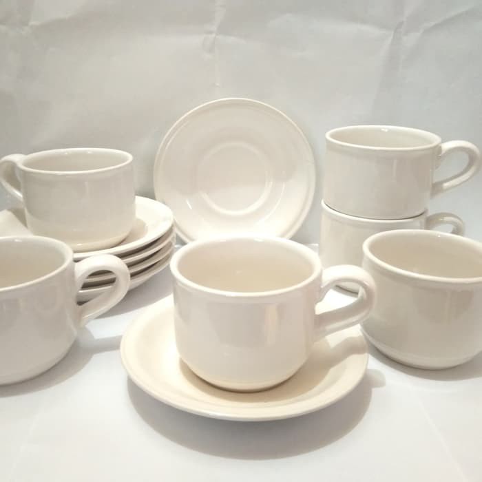  Cangkir  Set Cangkir  Teh Cangkir  Kopi Nikura  Set Isi 12 