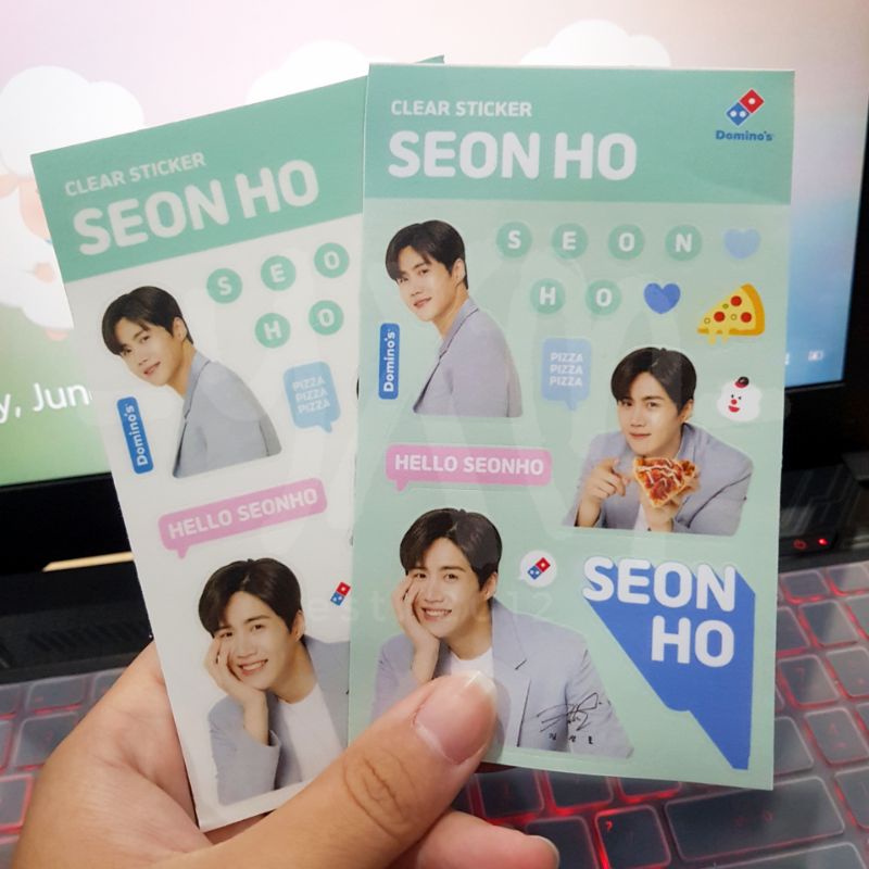 Kim Seon Ho x Domino Pizza Deco Sticker Set | Kim Seon Ho