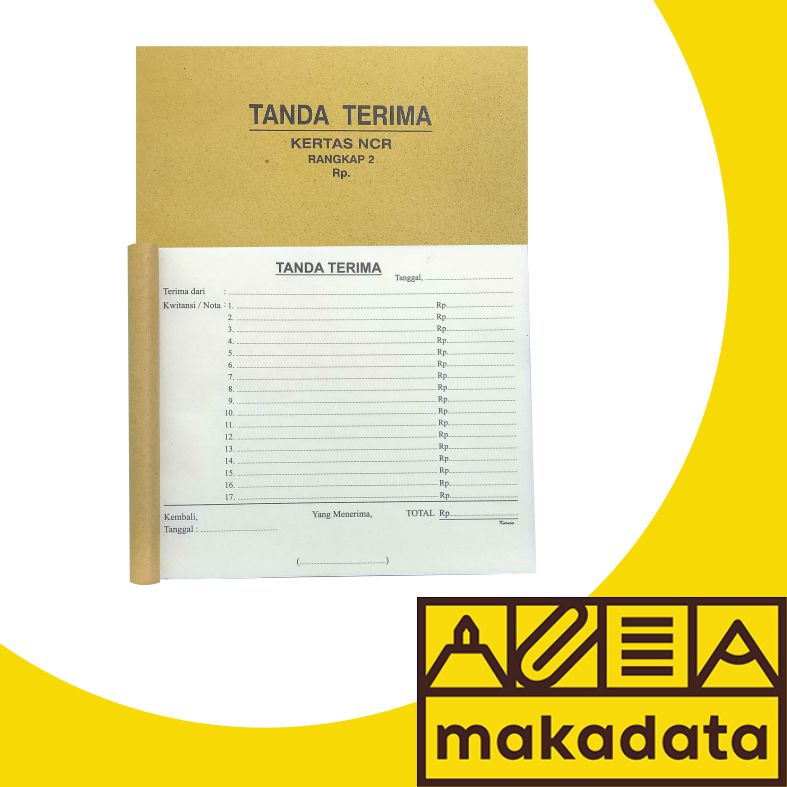 

BUKTI TANDA TERIMA RUPIAH 1/2 FOLIO 2 RANGKAP KURNIA (1PCS) MURAH