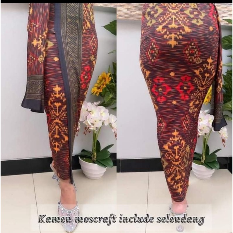 kamen jadi moscref seseh endek+ selendang