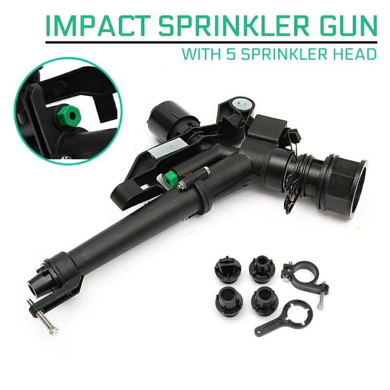 Sprinkler Big Gun Impact Rain Hidra 1.5 inchi Jangkauan Luas Dan Merata