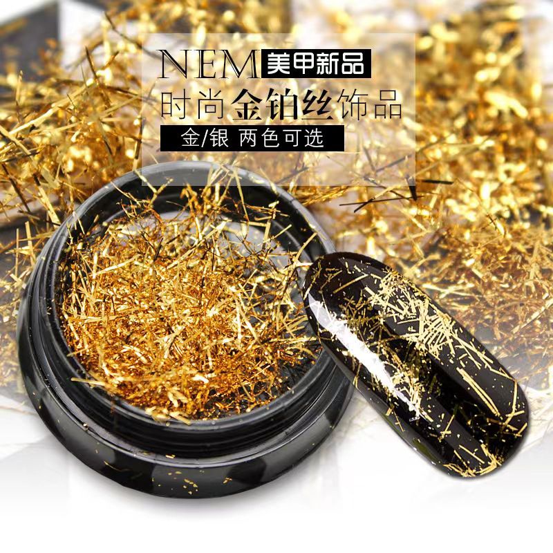 NAIL STRING HIASAN NAILART GLITTER FLAKES / FLAKES LIDI HIASAN NAILART RHINSTONE