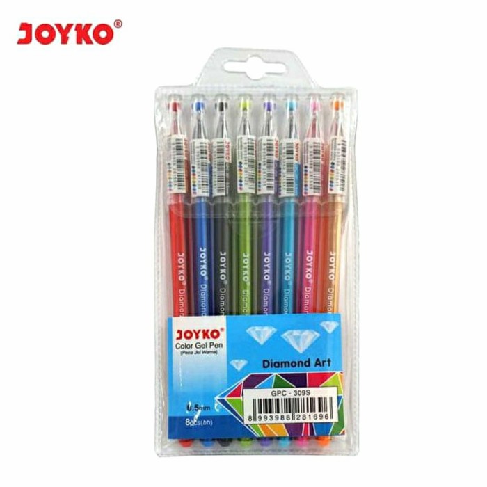 

Segera Miliki Pulpen Gel Joyko Diamond Art Gpc-309S Hot Sale