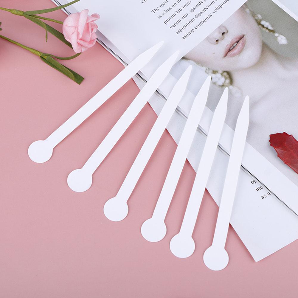 Nickolas1 Kertas Tes Parfum15 * 15mm 100pcs Kertas Parfum Stick Essential Oils Paper Strips Pointed Shaped Test aromatherapy Fragrance Test