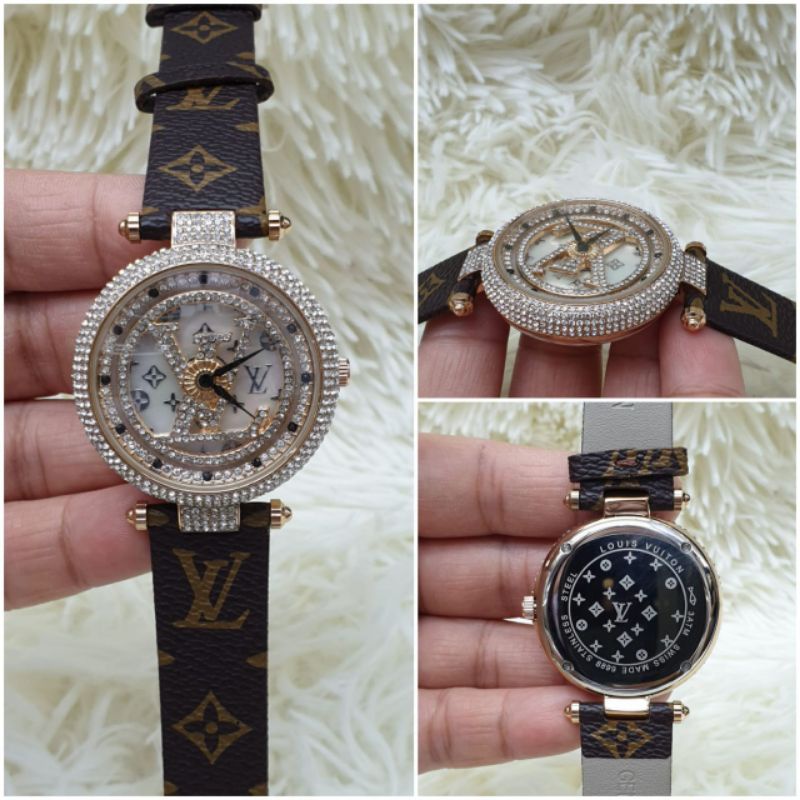 Jam tangan  wanita Lv new mata"
