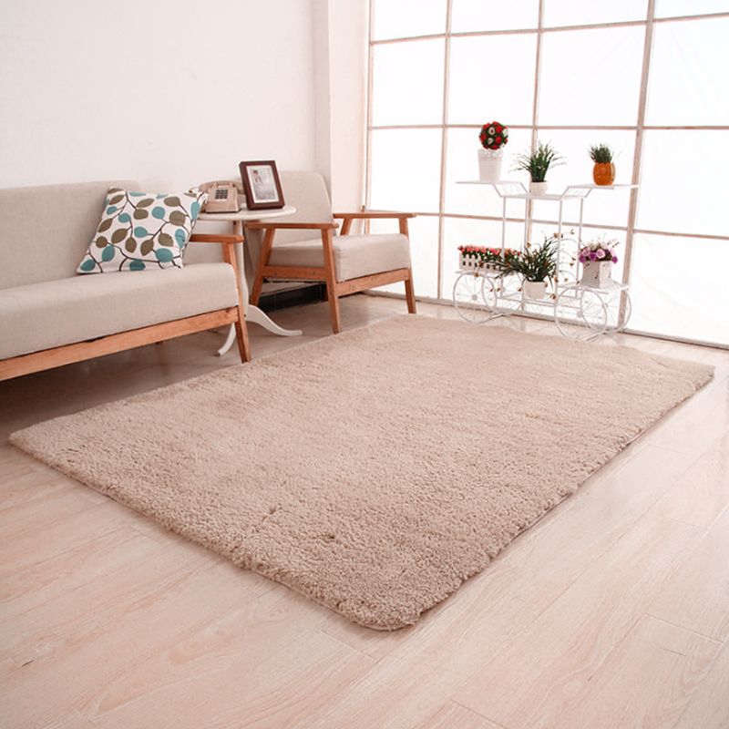 Joy Modern Non Slip Area Rug Floor Mat Square Long Soft Plush Fluffy Carpet Decor Shopee Indonesia