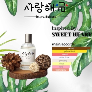 Image of thu nhỏ Parfum Murah Wanita Tahan Lama Parfum Korea Sweet Heart 50ml Inspired By Saranghae Parfume #0