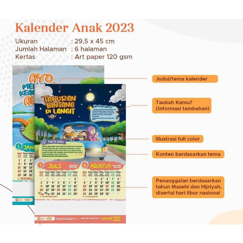 

KALENDER 2023 KALENDER ANAK KALENDER DUDUK