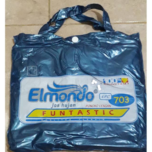 Jas Hujan ponco lengan Elmondo funtastic 703