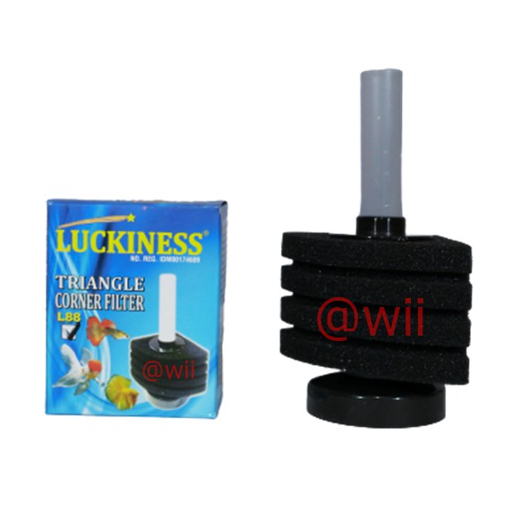 Luckiness L88 L 88 corner filter Busa Sponge biofoam Aquarium aquascape