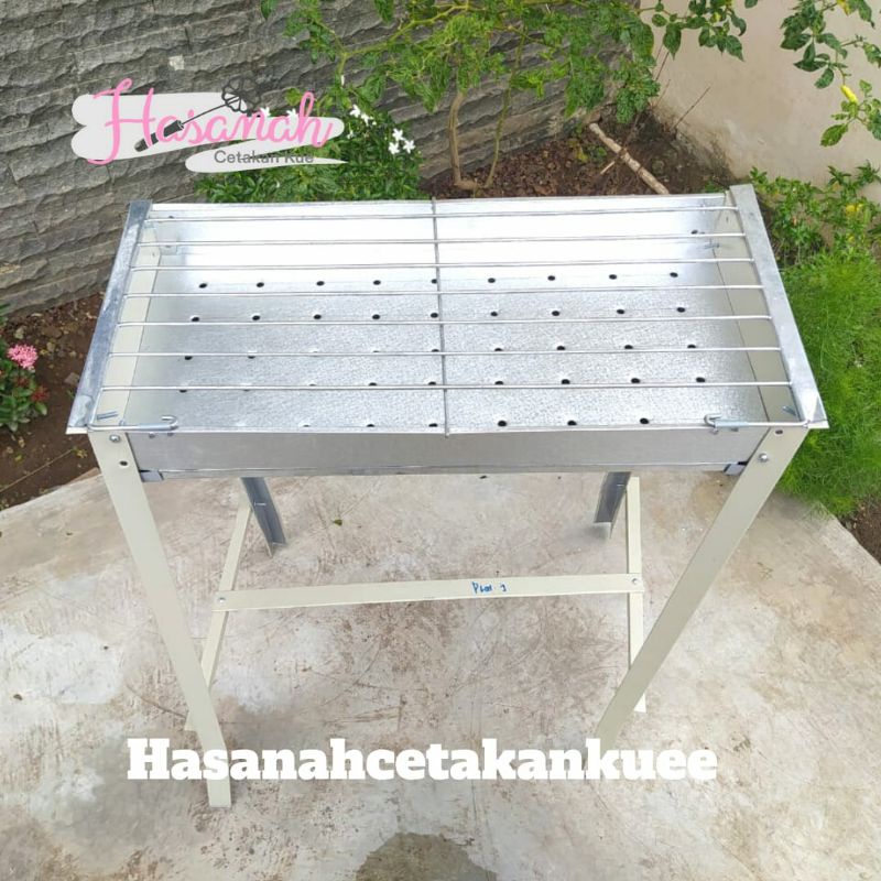 Panggangan Arang Sate/Panggangan Arang Galvalum Ikan Bakar, Sate JUMBO