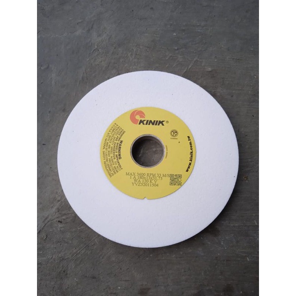 Batu gerinda kinik 1 A 180x13x31.75 WA 120 KV batu gerinda lurus