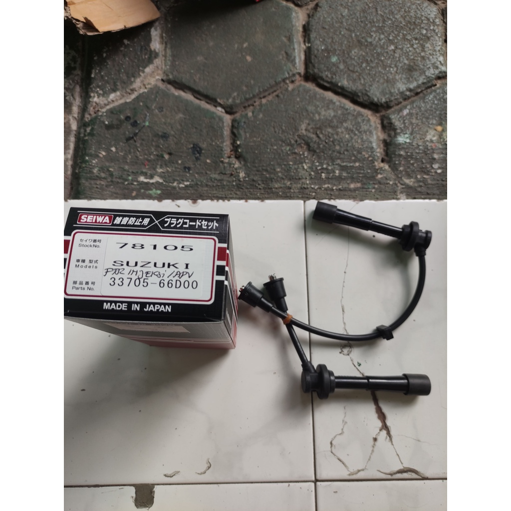 Kabel Busi Coil Set  mobil Futura injeksi / APV SEIWA Garansi Jepang Asli