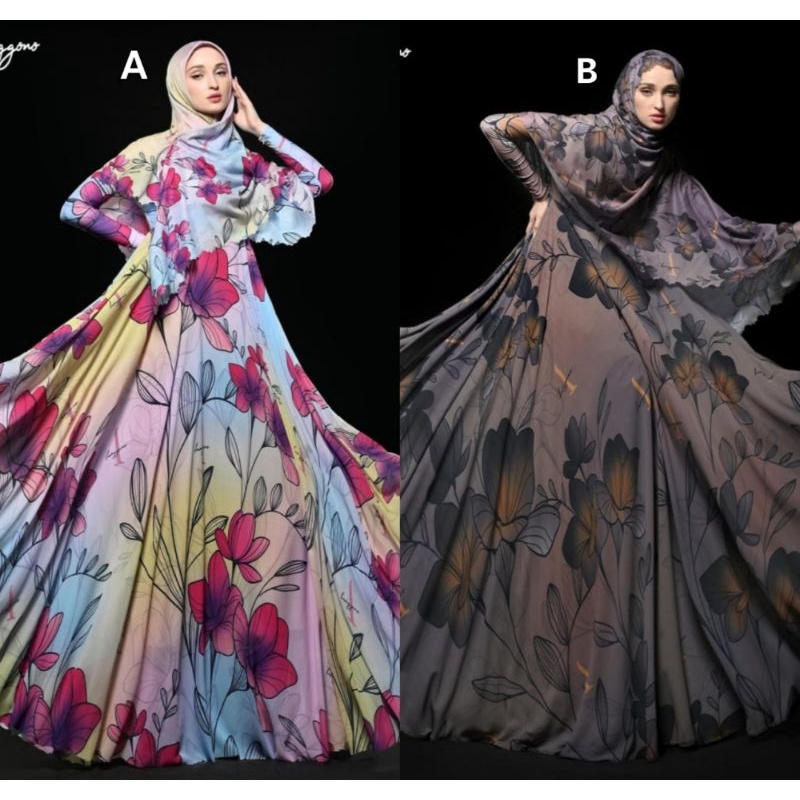 Fleur Eternelle series by Agoest Hanggono/ Gamis syar'i Agoest Hanggono